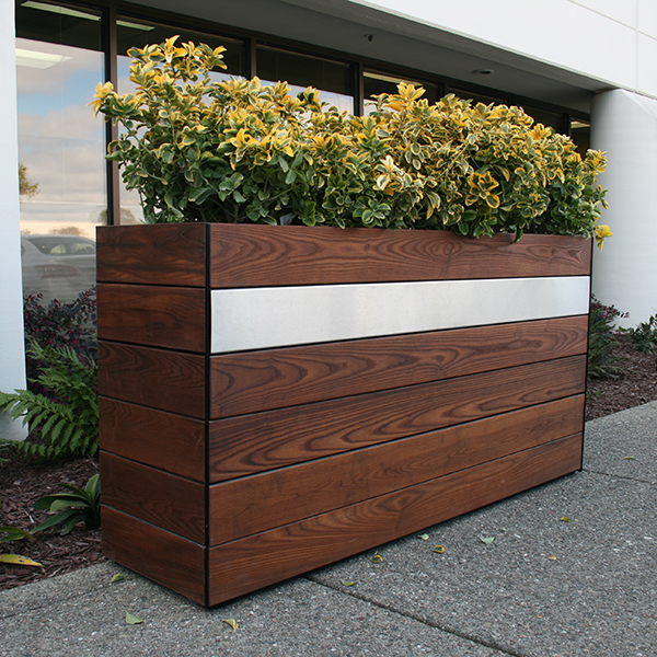 Boulevard Wood | Stainless Accent